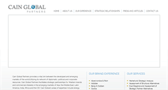 Desktop Screenshot of cainglobal.com