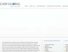 Tablet Screenshot of cainglobal.com